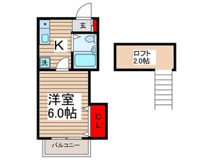 スタジオＡ　の物件間取画像